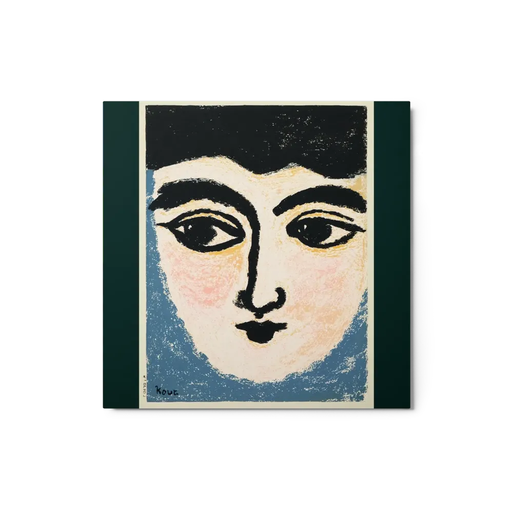Visage in Blue | Art Print