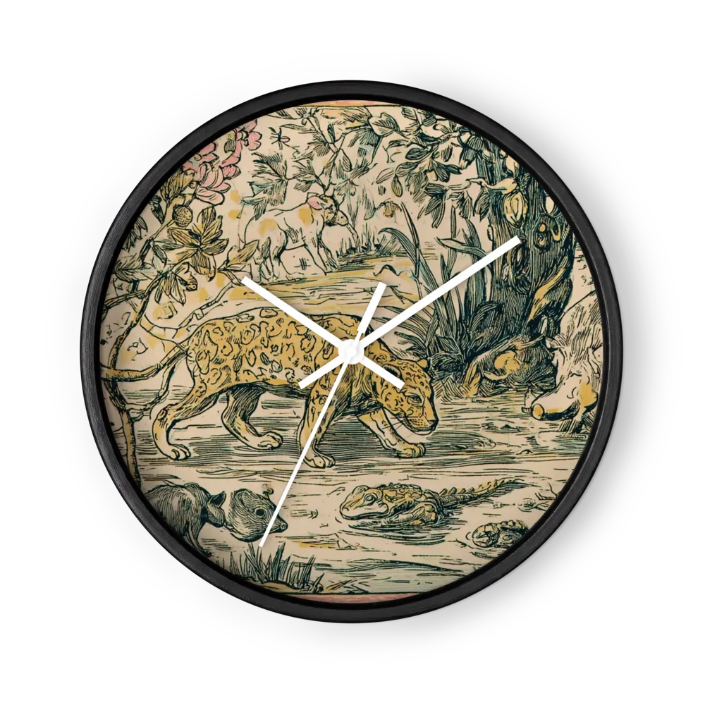 Wild Animals Vintage Engraving