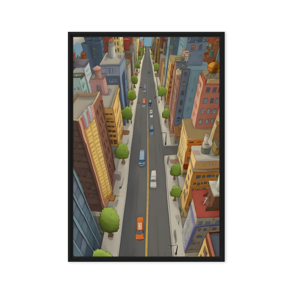 Urban Aerial Perspective 
 Canvas | 32″x 48″