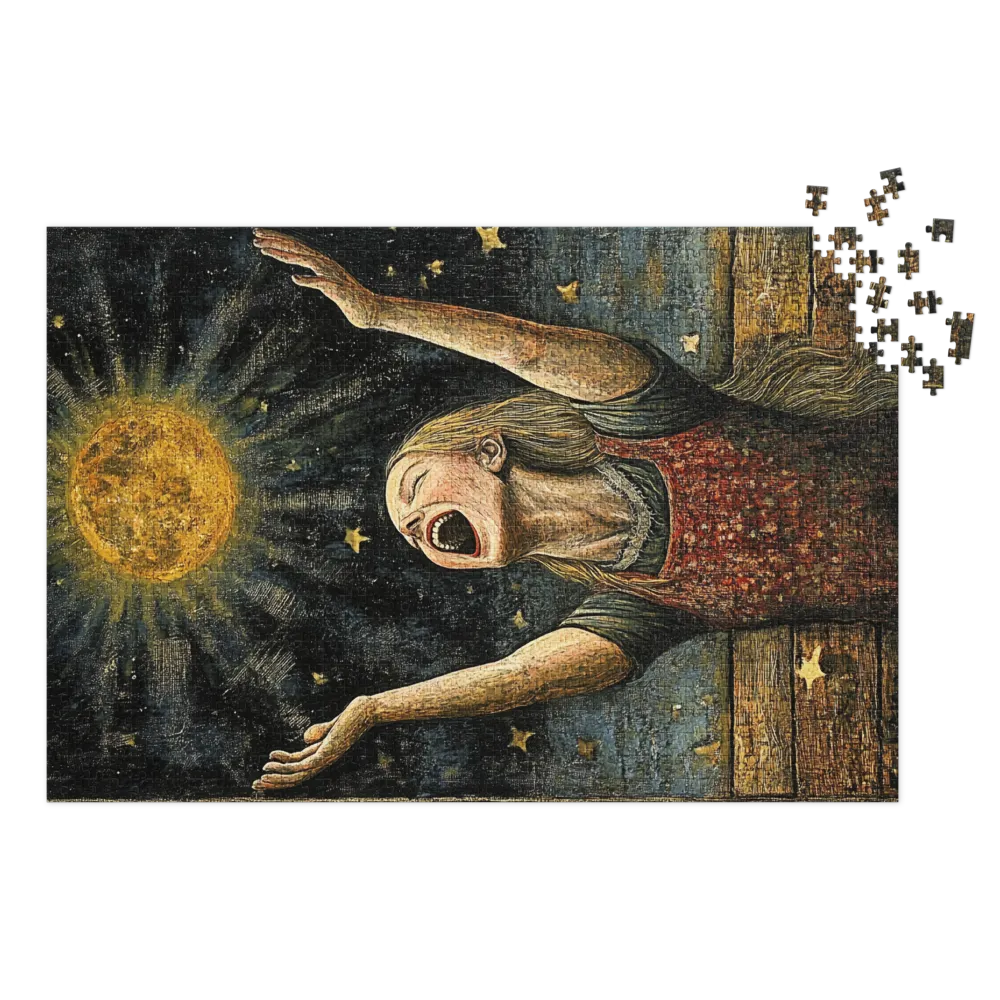 Êxtase Celestial Feminino 
 Puzzle em caixa de metal
