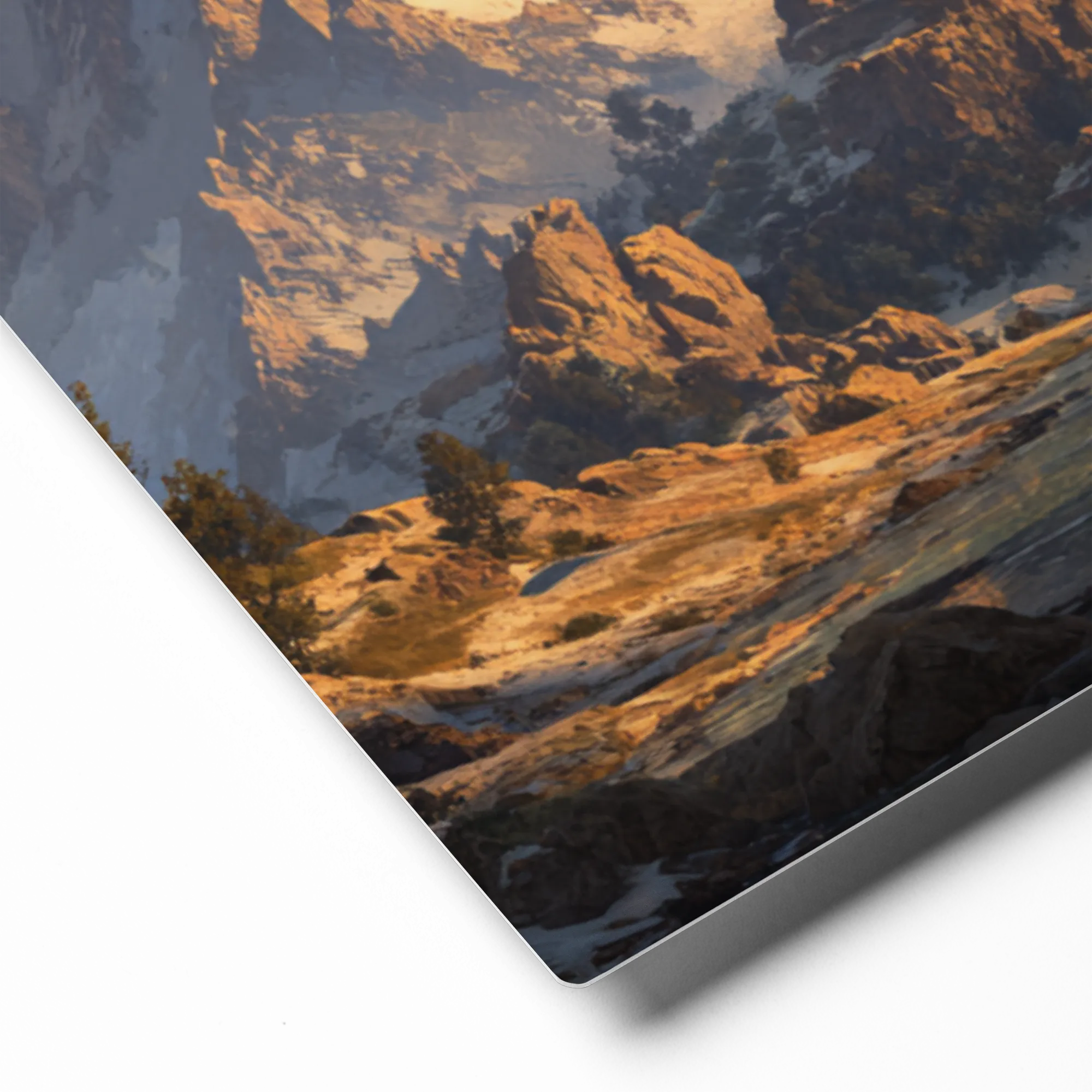 Golden Hour Peaks | Art Print