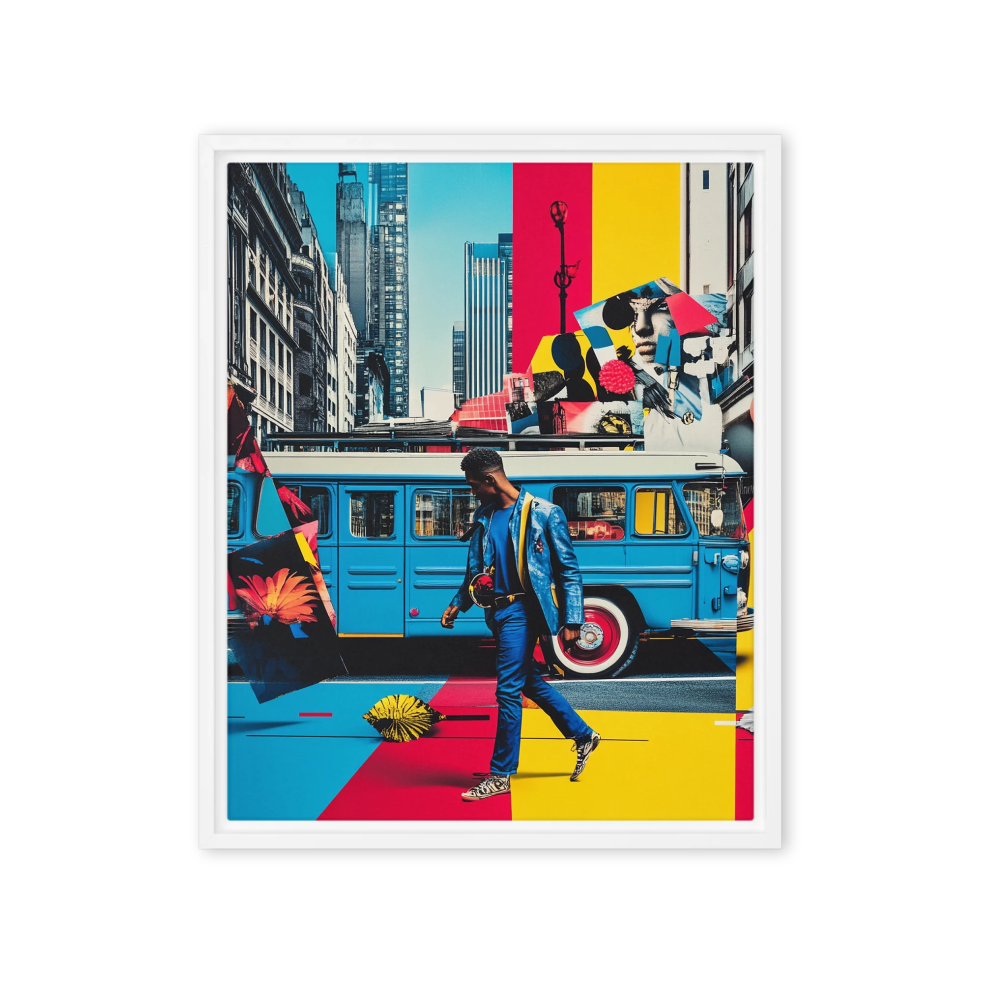 Dynamic Urban Pop Collage