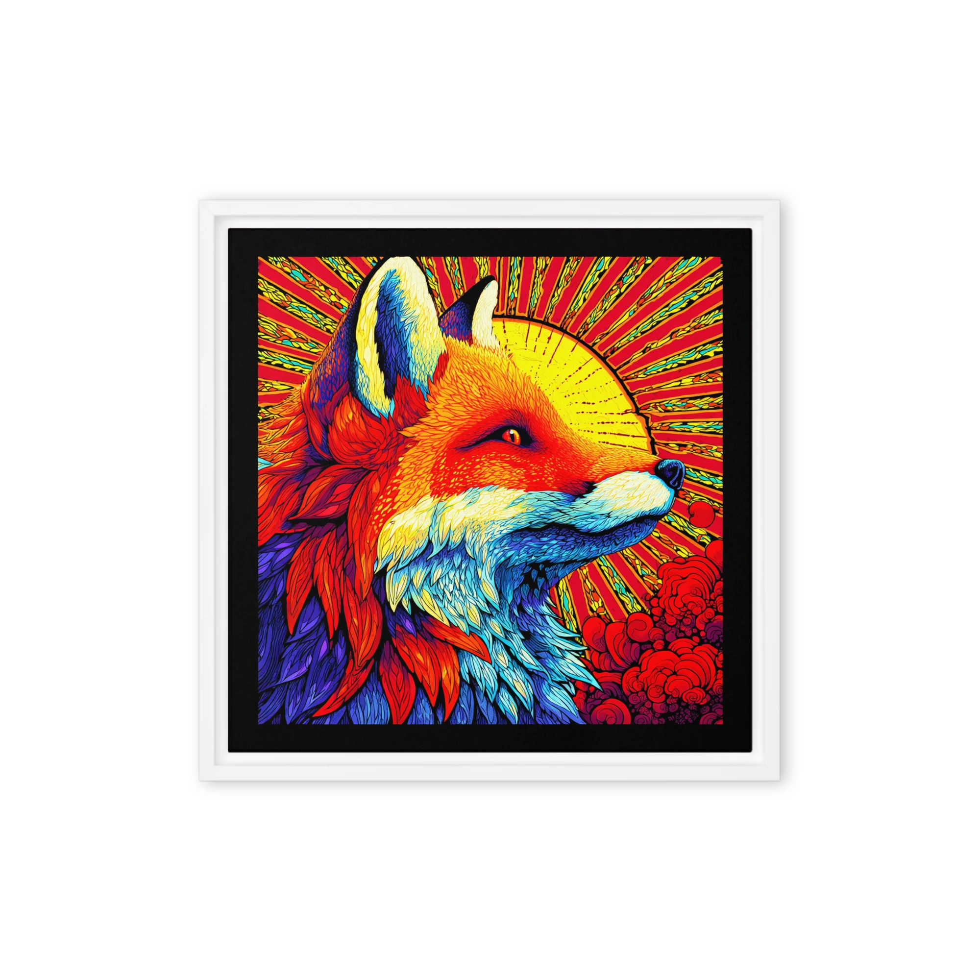 Psychedelic Fox Sunburst