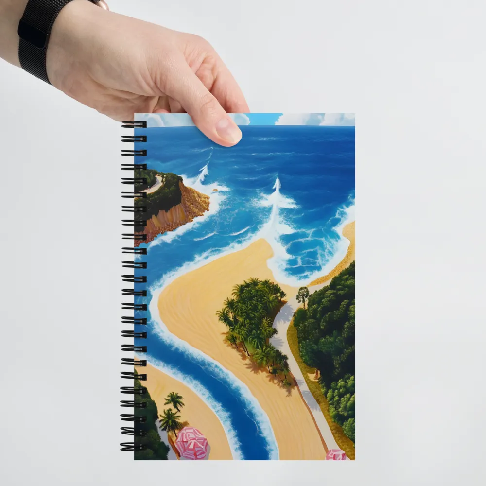 Coastal Harmony 
 Spiral Notebook | 140 pages