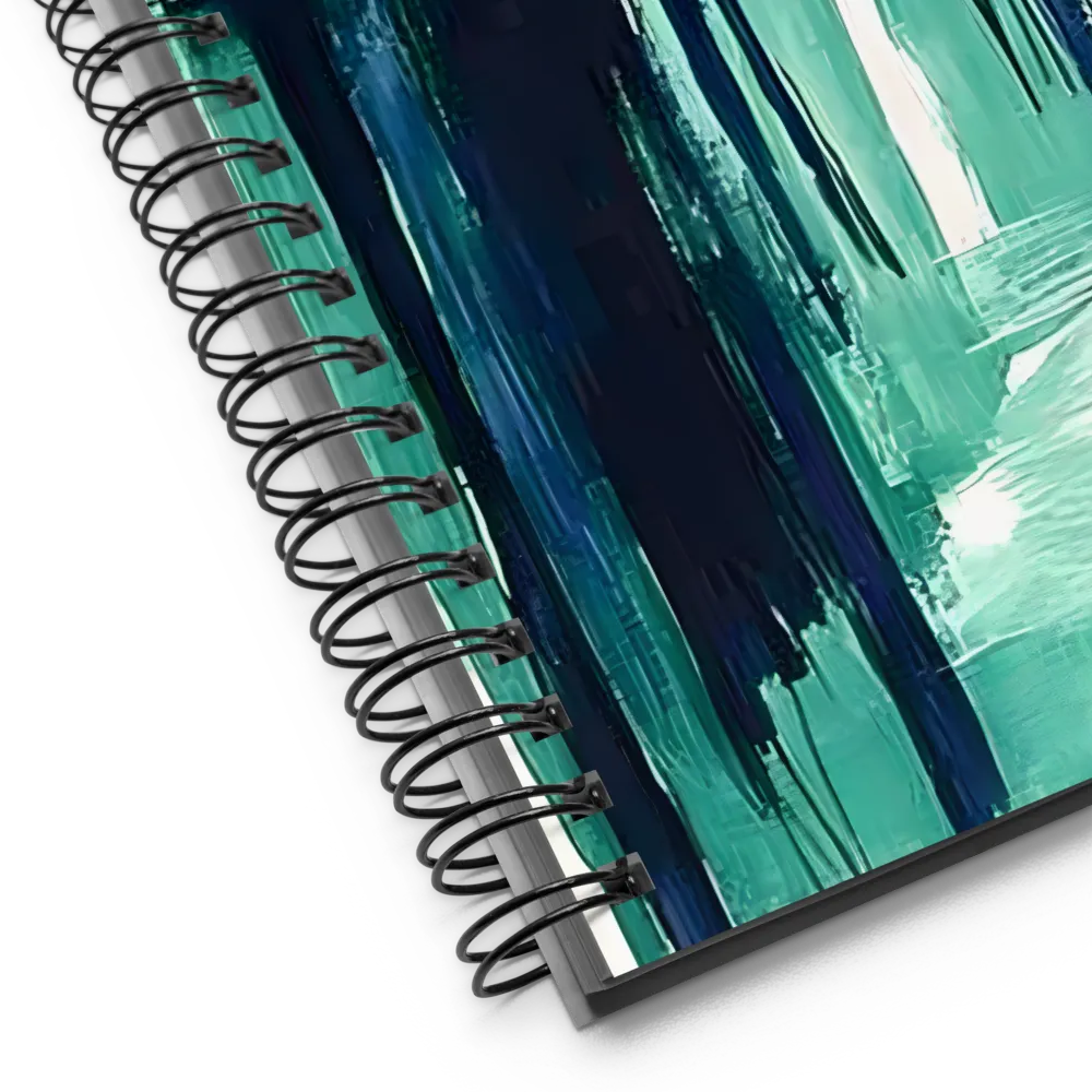 Forest Bridge Bird 
 Spiral Notebook | 140 pages
