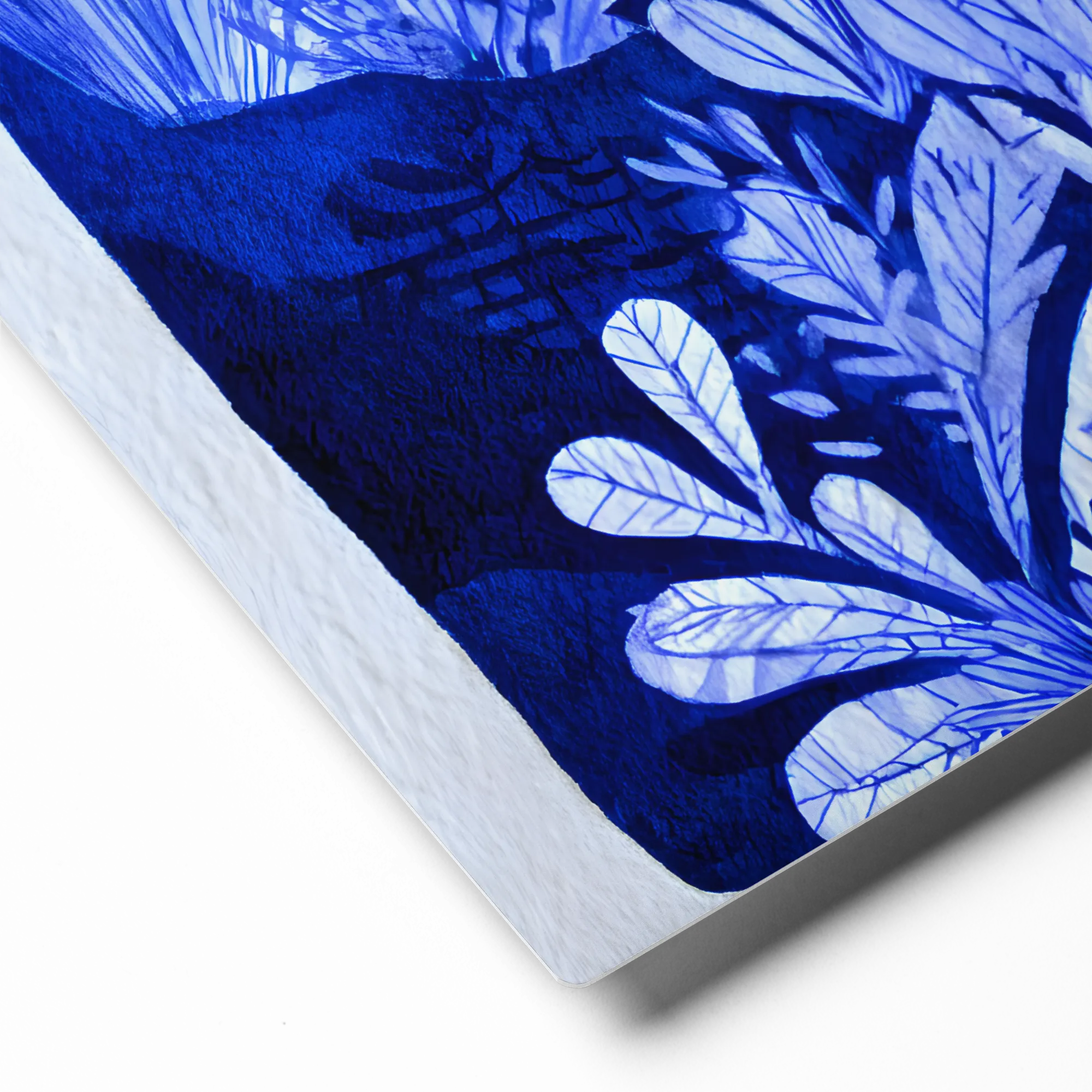 The Blue Garden Path 
 Canvas | 32″x 32″