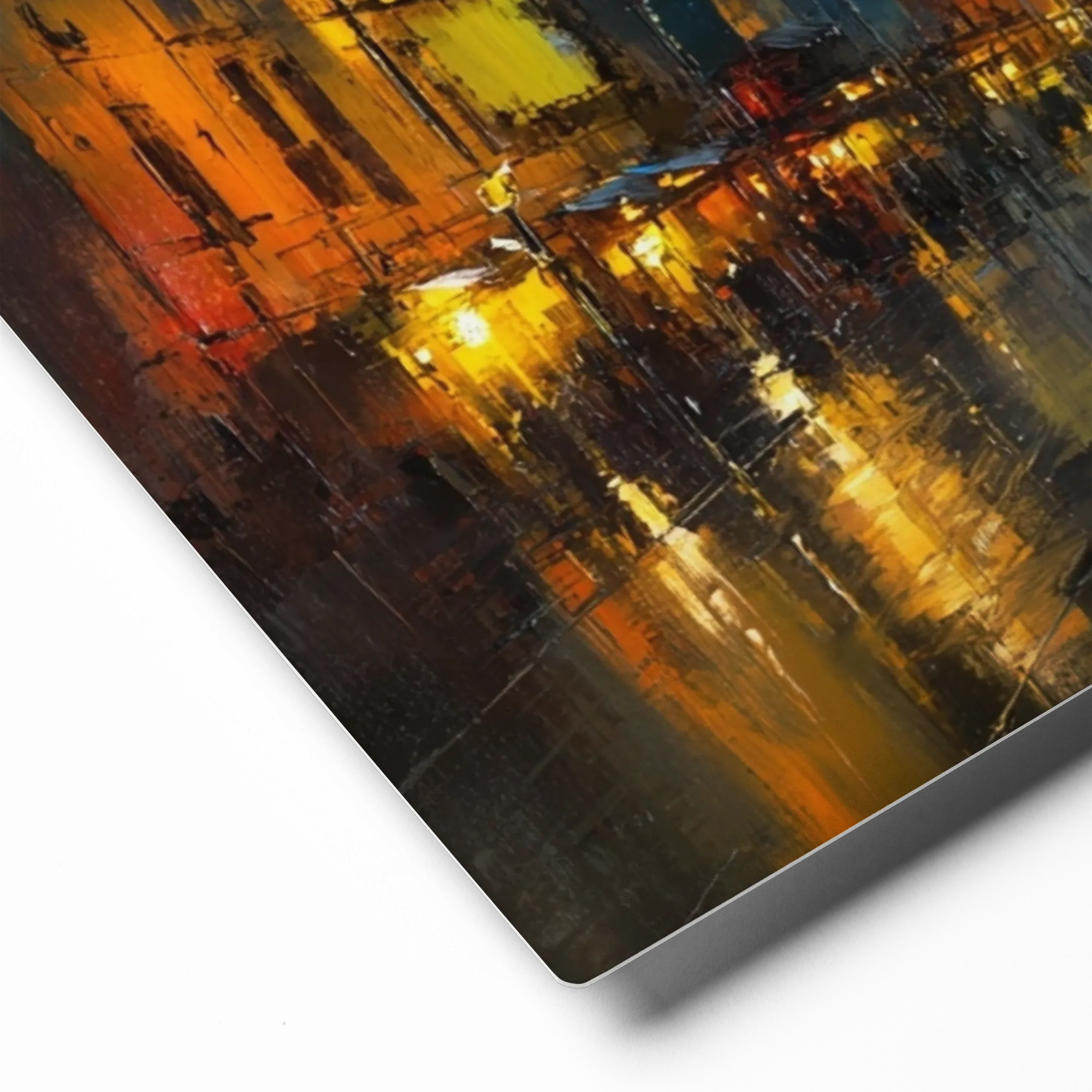 Rainy Night Reflections | Art Print
