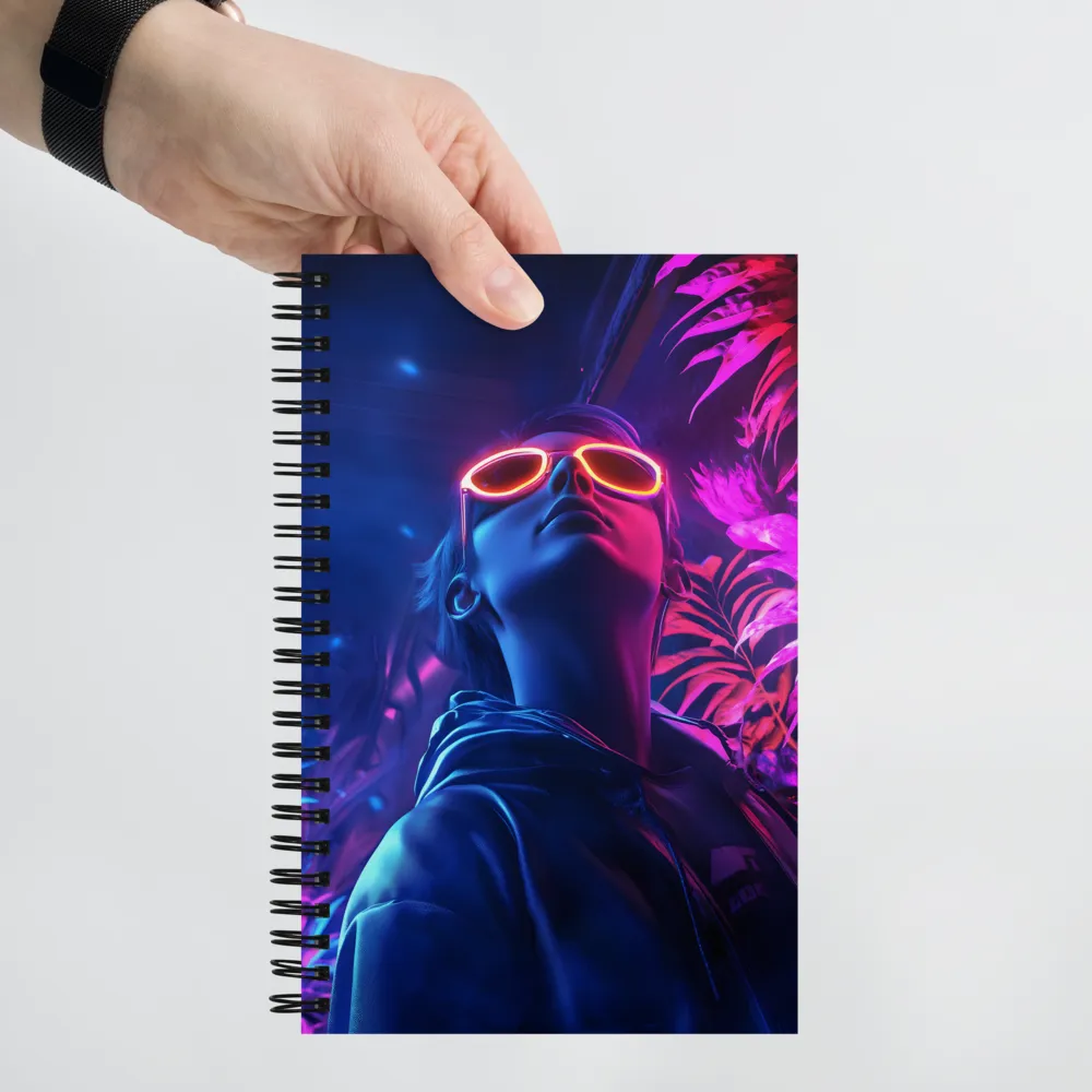 Luminous Gaze 
 Spiral Notebook | 140 pages
