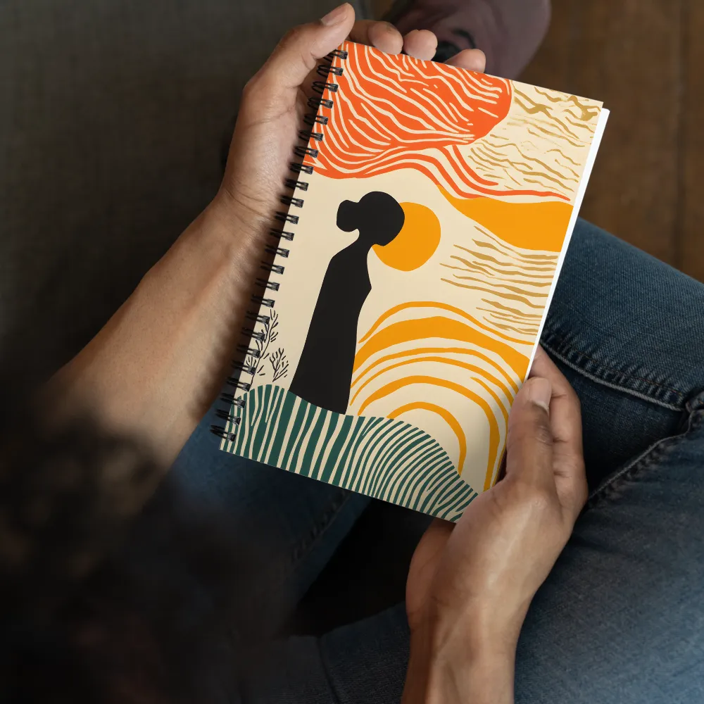 Sunset Serenity 
 Spiral Notebook | 140 pages