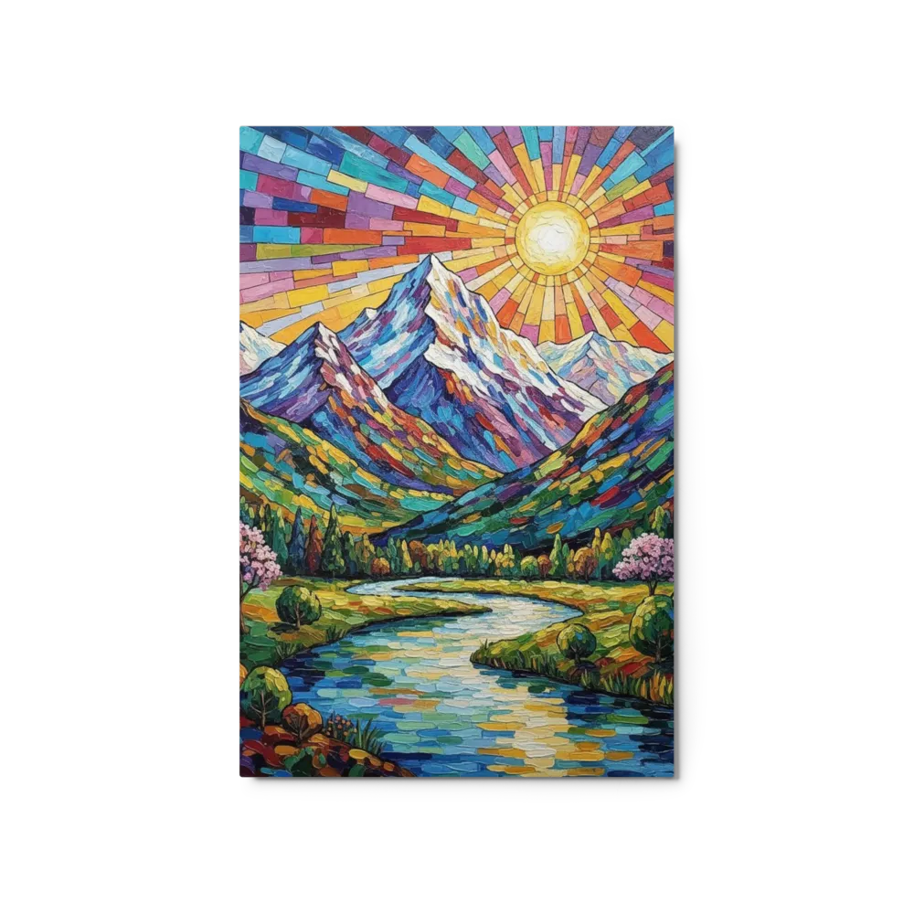 Radiant Mountainscape | Art Print