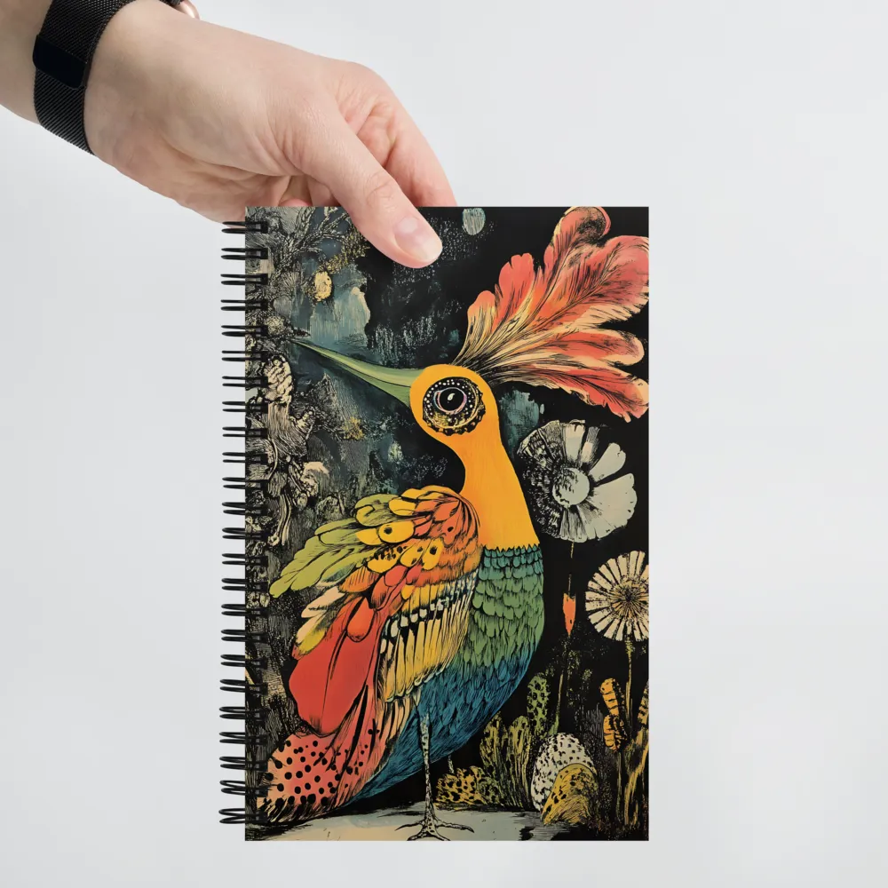 The Luminescent Plume 
 Spiral Notebook | 140 pages