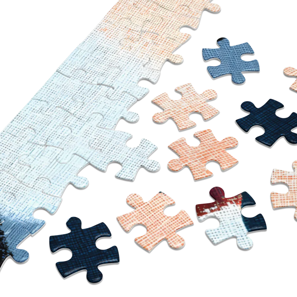 Quiet Contemplation 
 Jigsaw Puzzle in Tin Box