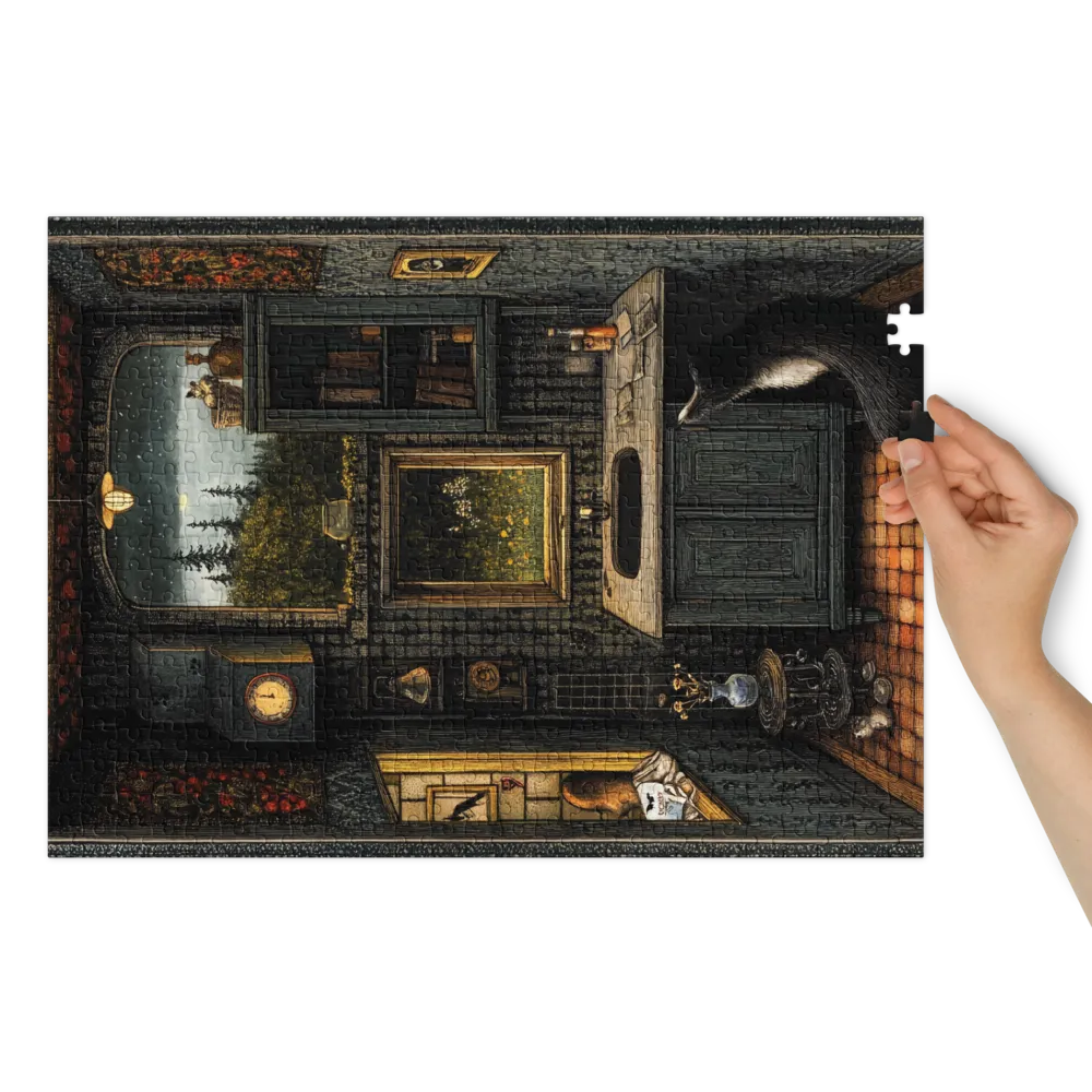 O Companheiro Vigilante 
 Puzzle em caixa de metal