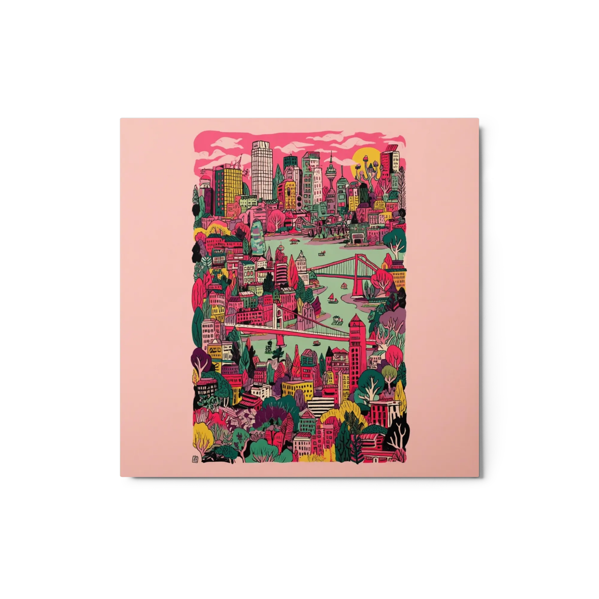 Pink Horizon City