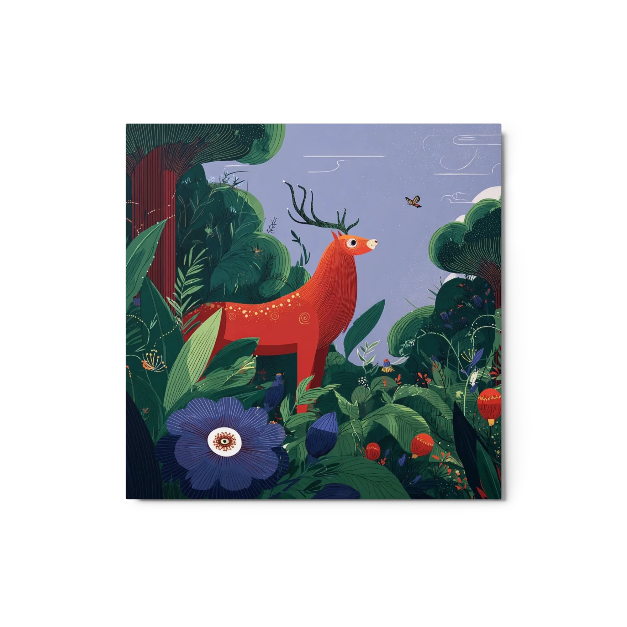 Der scharlachrote Hirsch