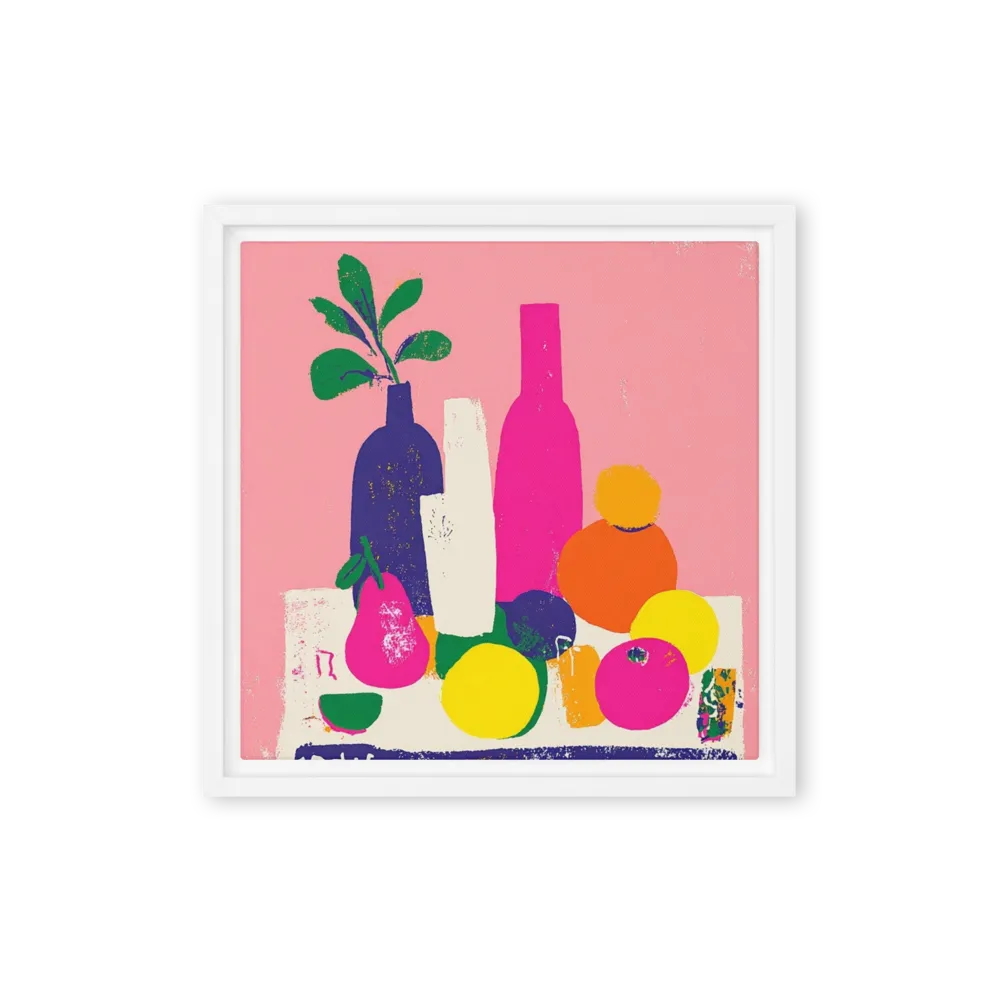 Bright Still Life 
 Canvas | 26″x 26″