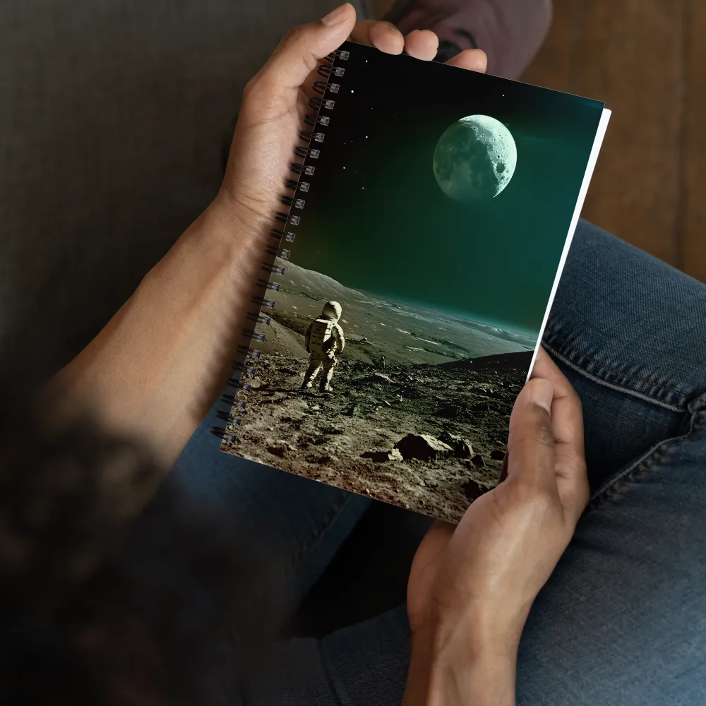 Lunar Explorer 
 Spiral Notebook | 140 pages