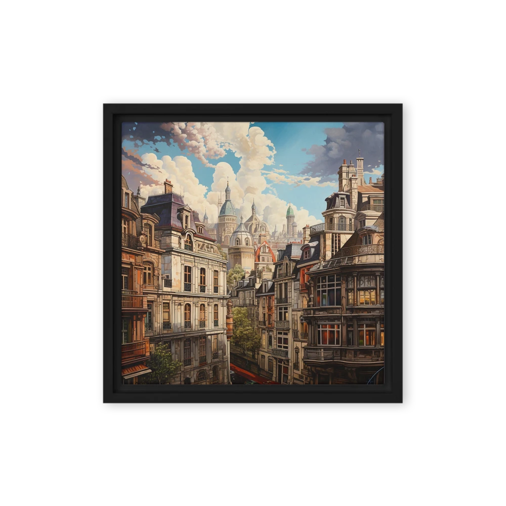 European Cityscape Serenity | Art Print