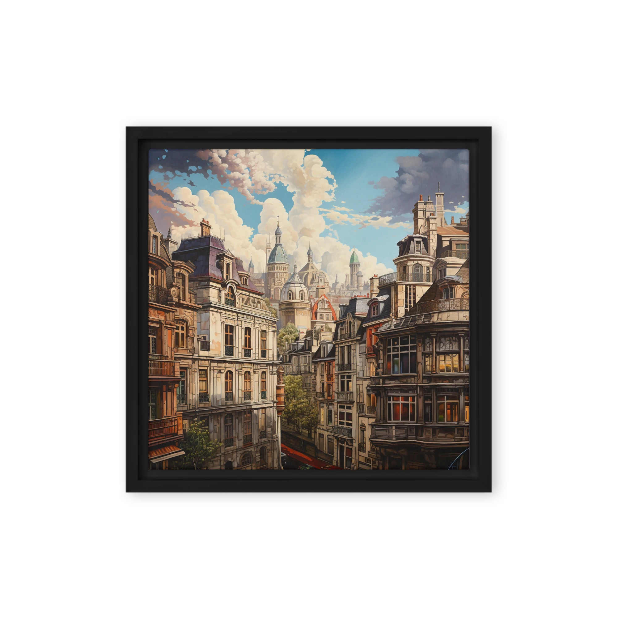 European Cityscape Serenity | Art Print