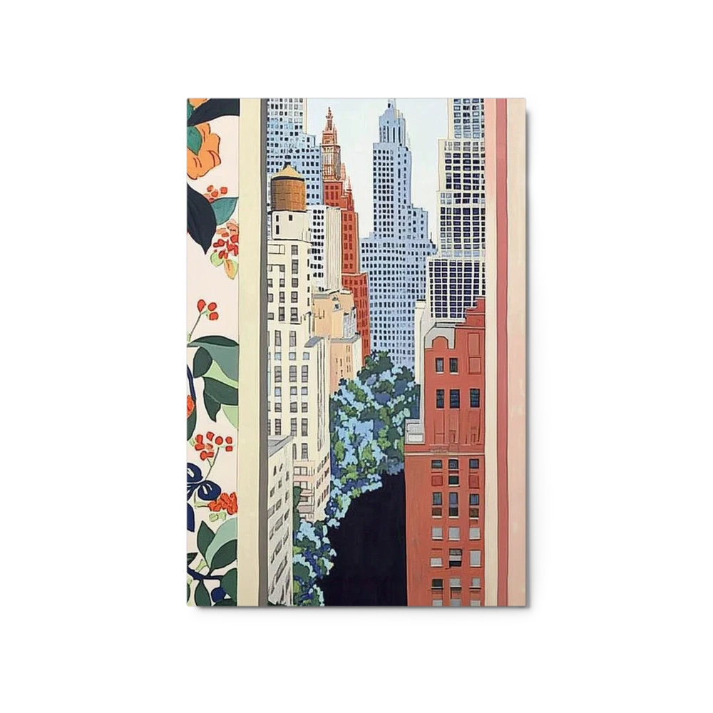 Urban Window View | Art Print