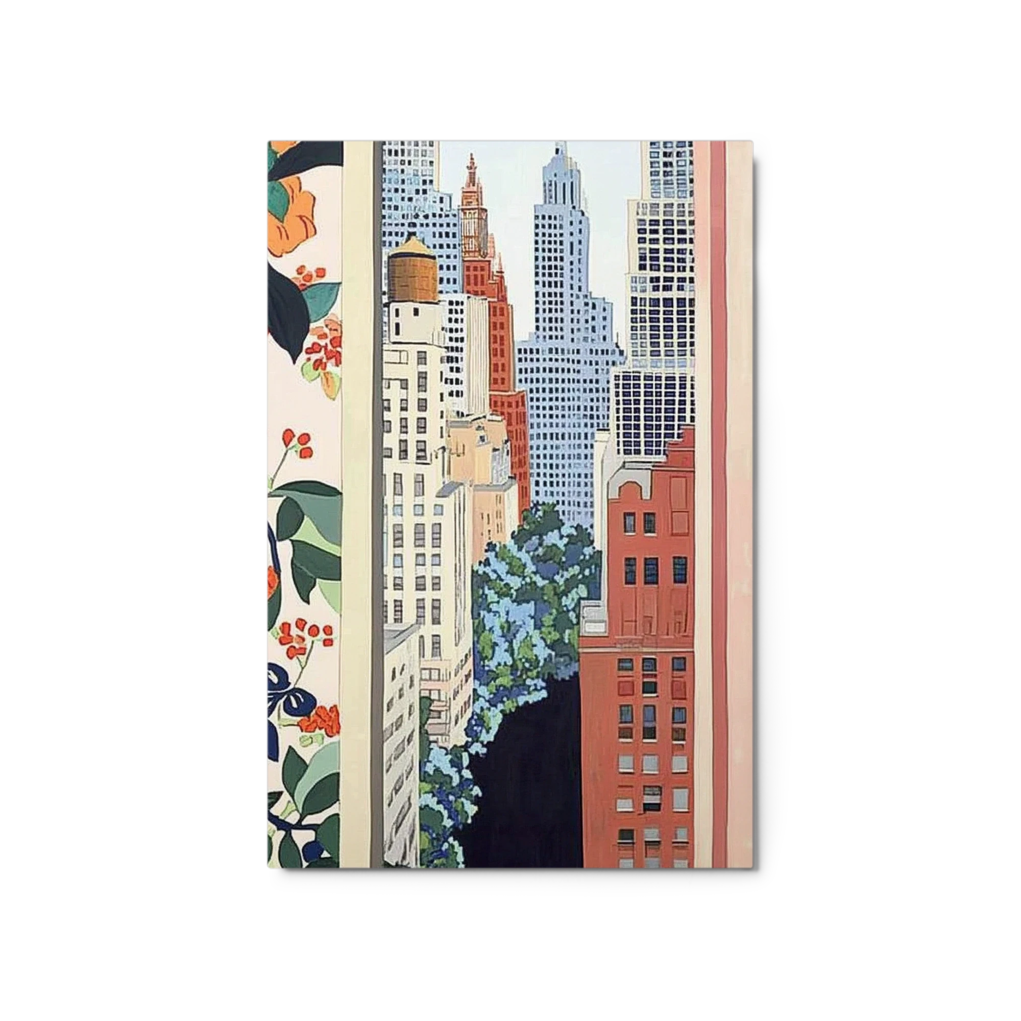Modern Cityscape Illustration