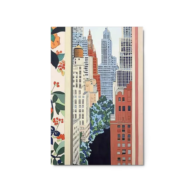 Urban Window View | Art Print