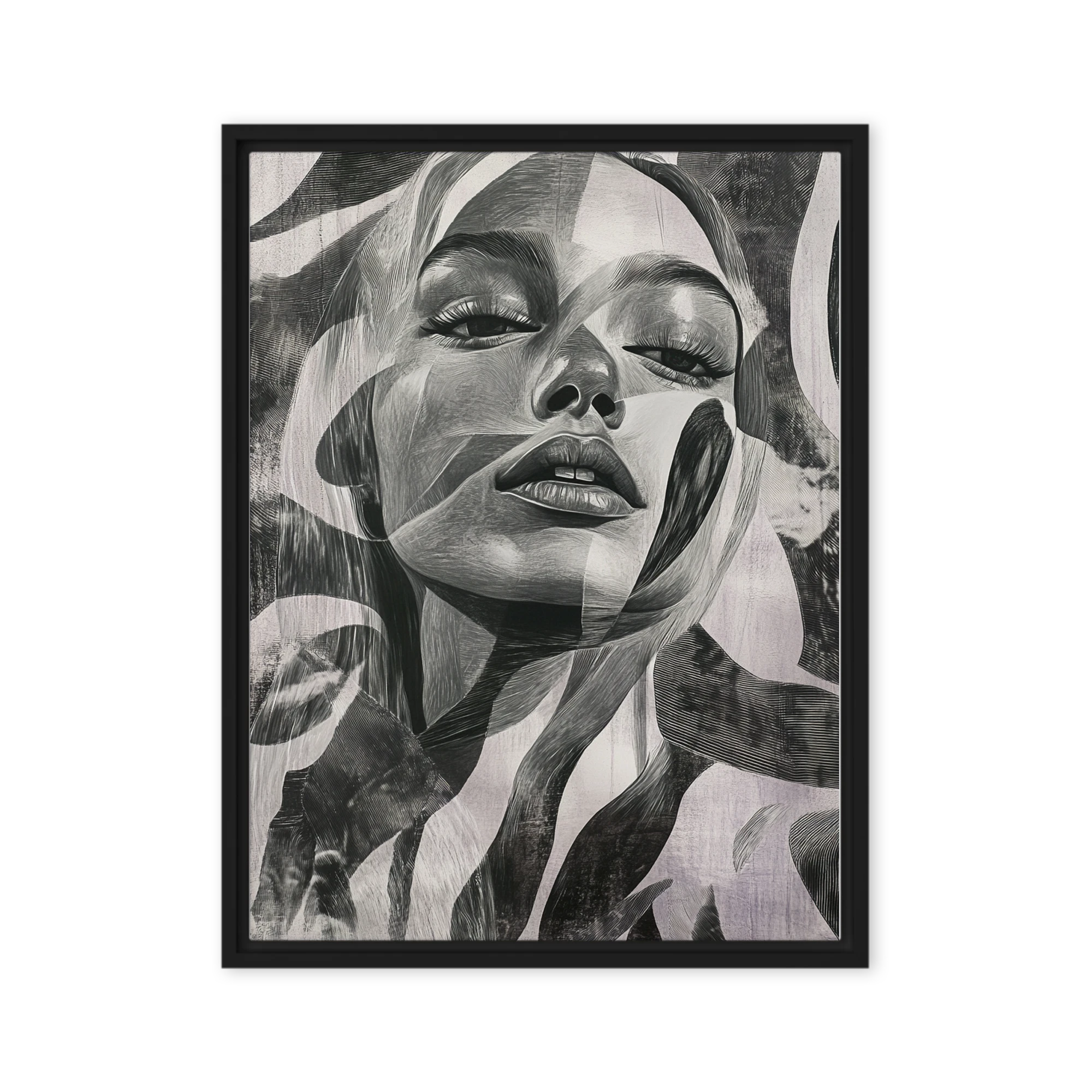 Abstract Woman Portrait