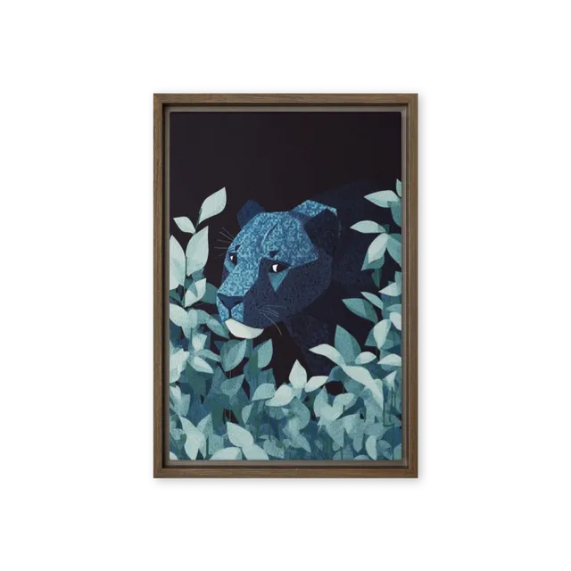 Enigmatic Jungle Panther | Art Print