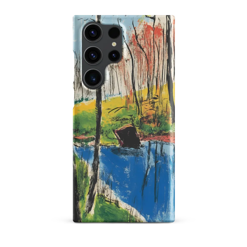 Autumn Woodland Pond | Phone Case