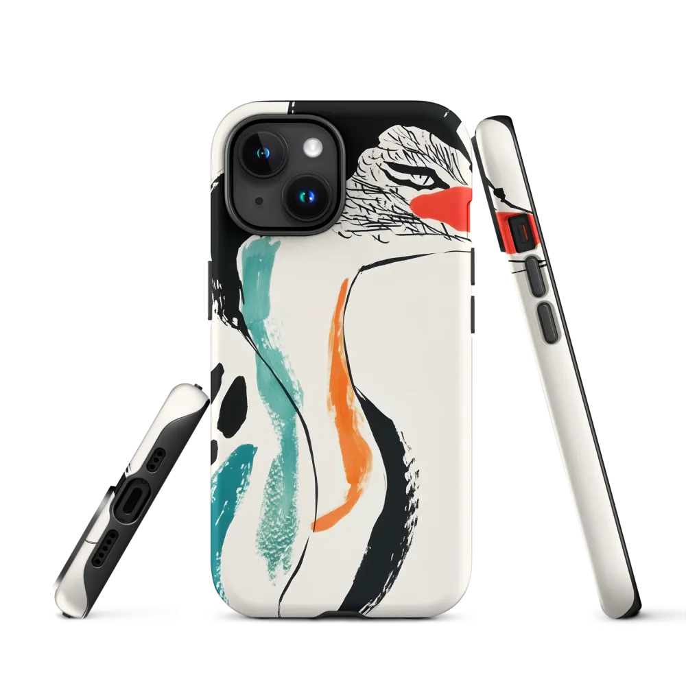 Modern Graphic Wolf | Phone Case