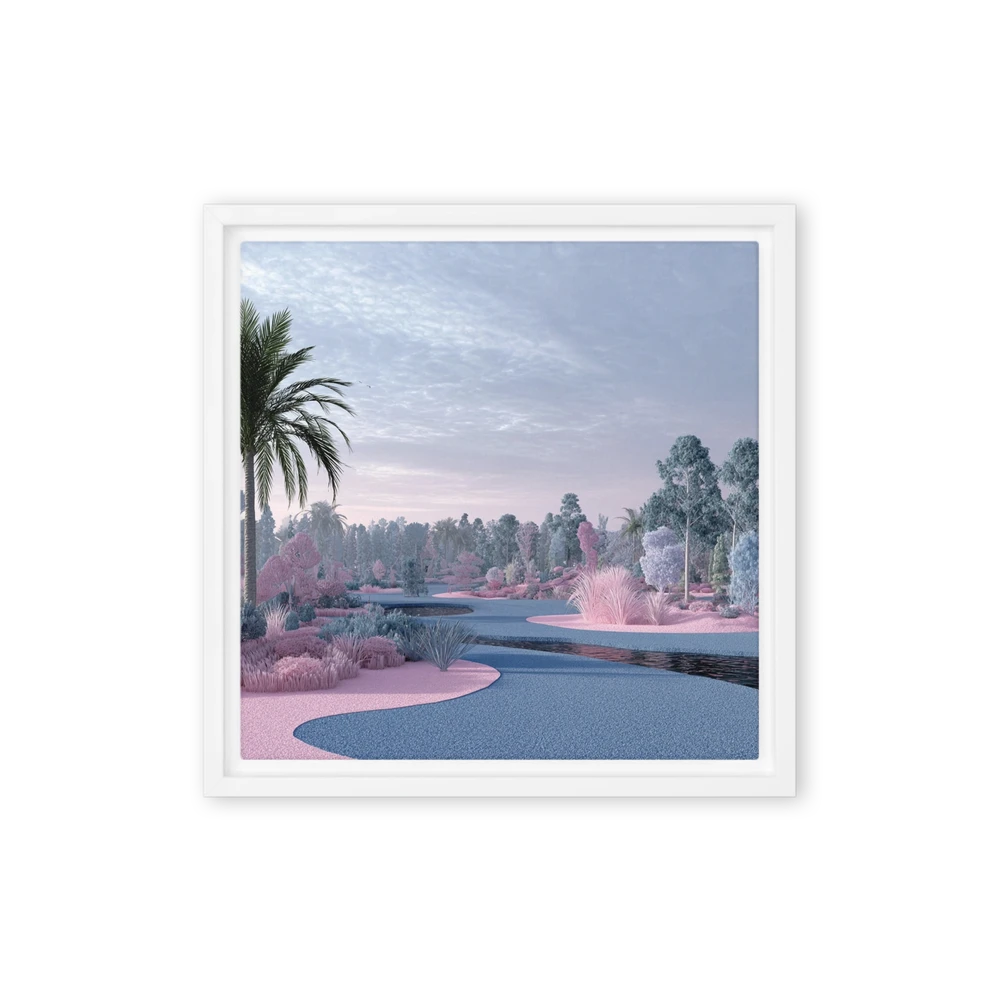 Pastel Garden Odyssey | Art Print