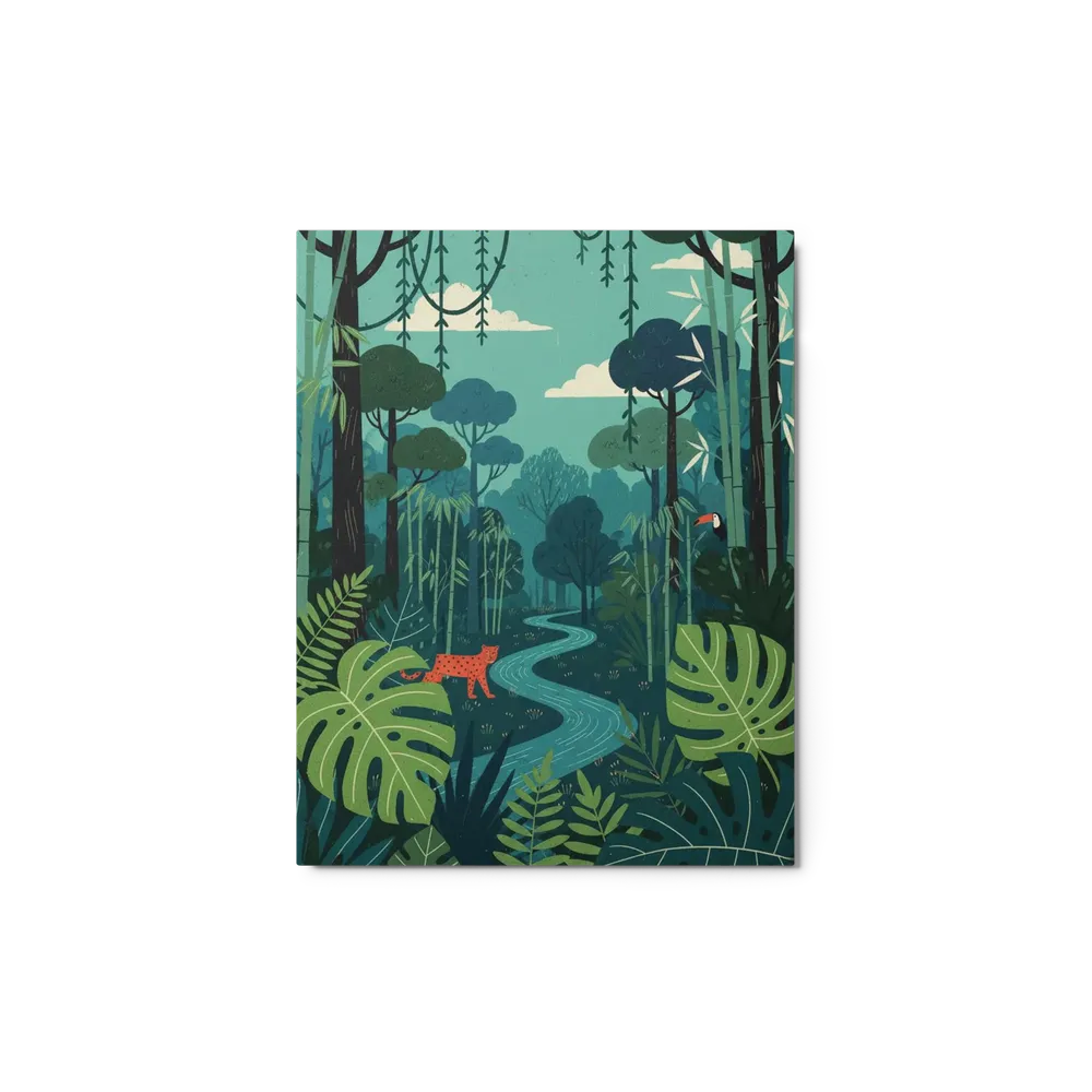 Leopard in the Rainforest | Art Print