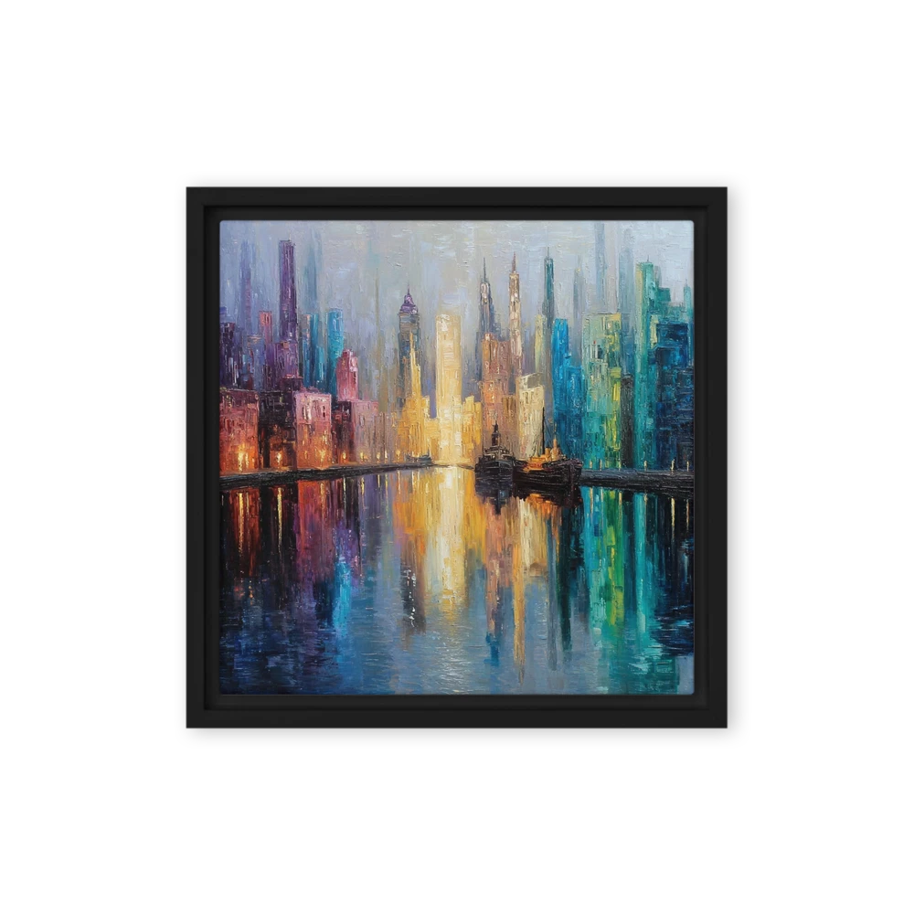 Rainbow Harbor | Art Print