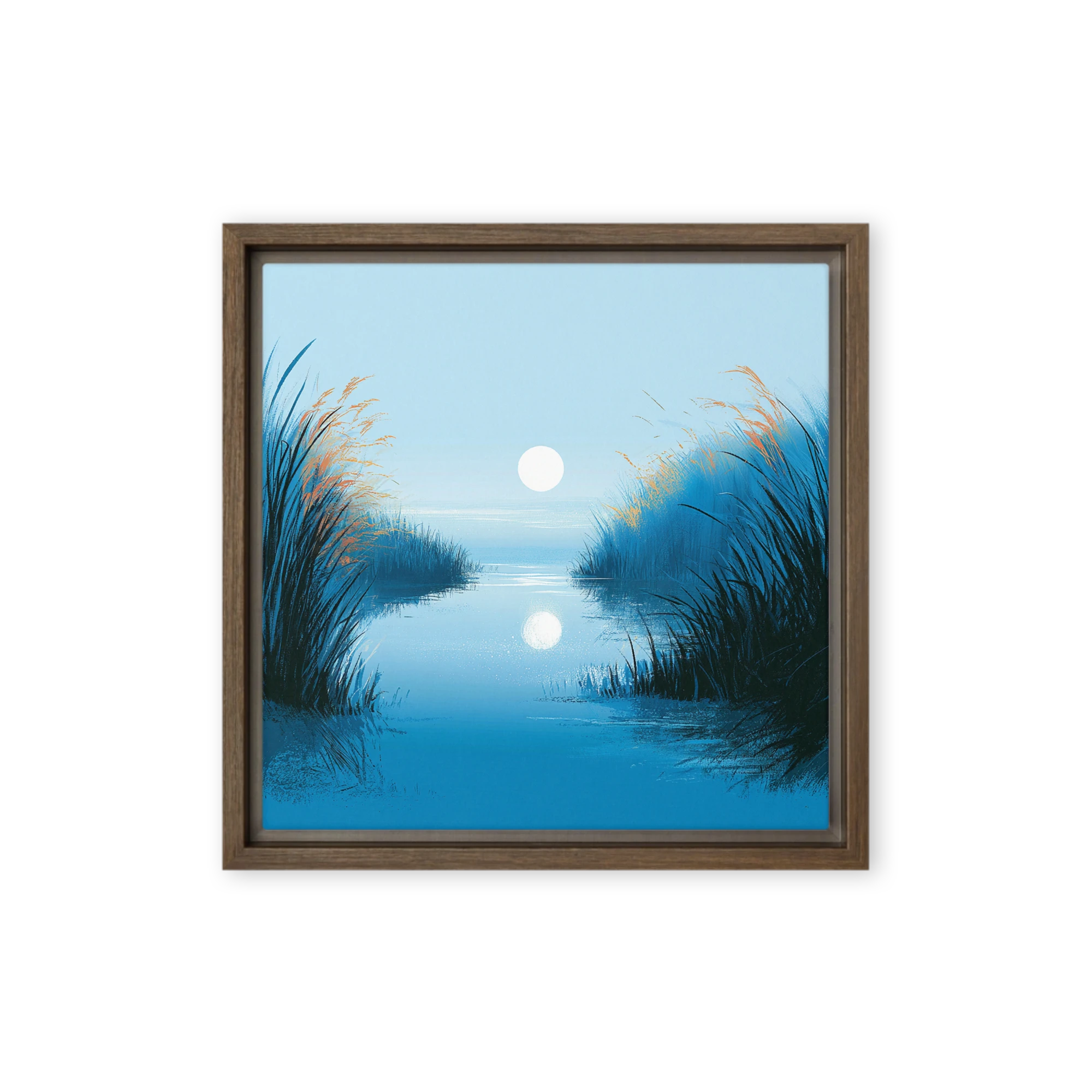 Moonlight over the Reeds