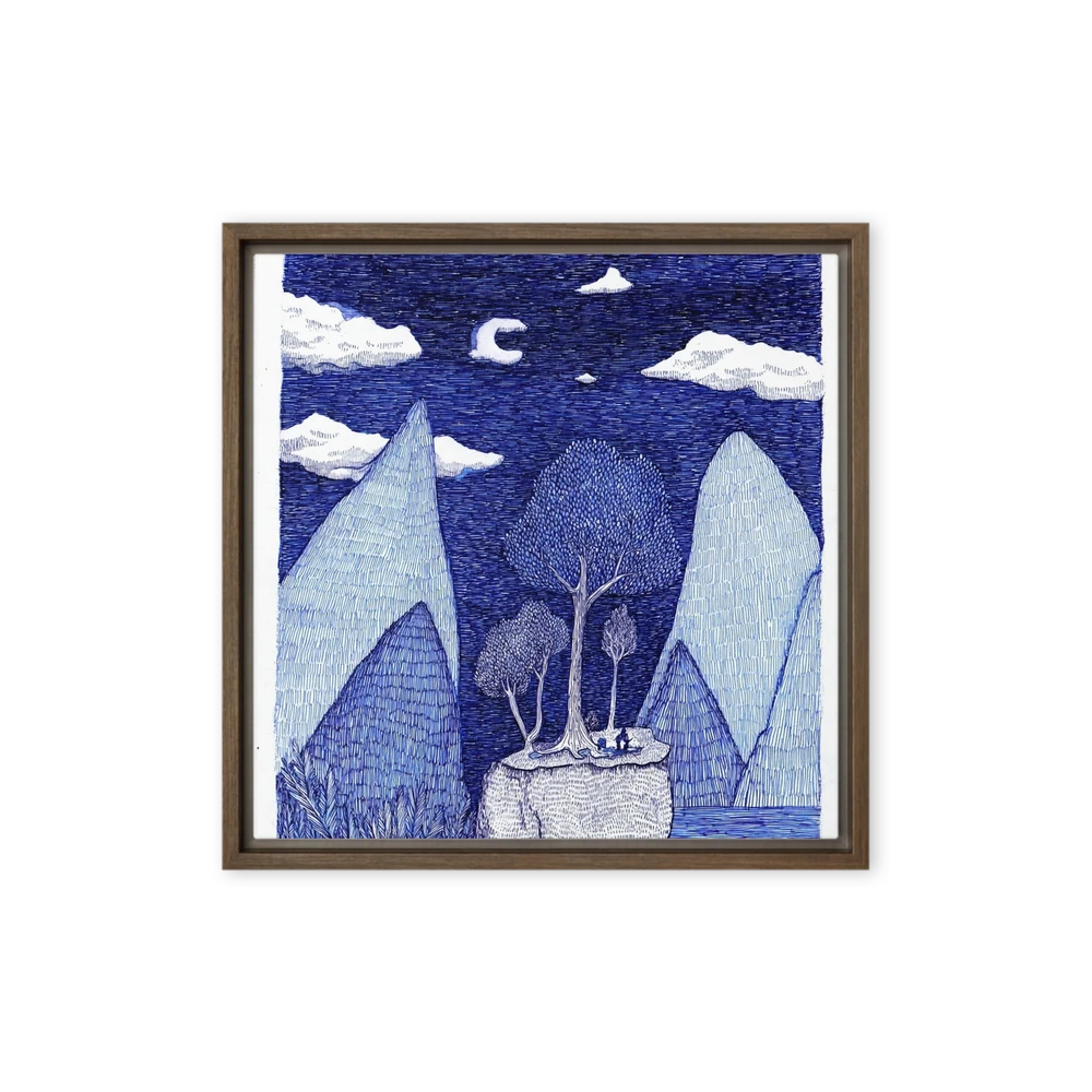 Midnight Peak Sanctuary | Art Print
