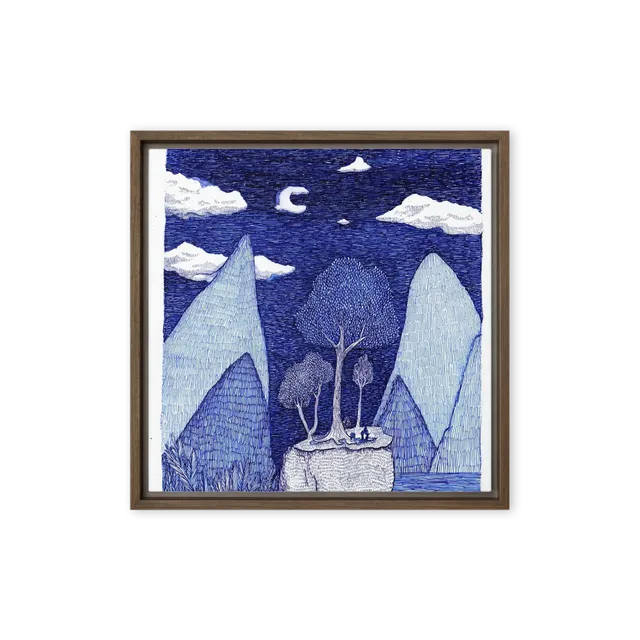 Midnight Peak Sanctuary | Art Print