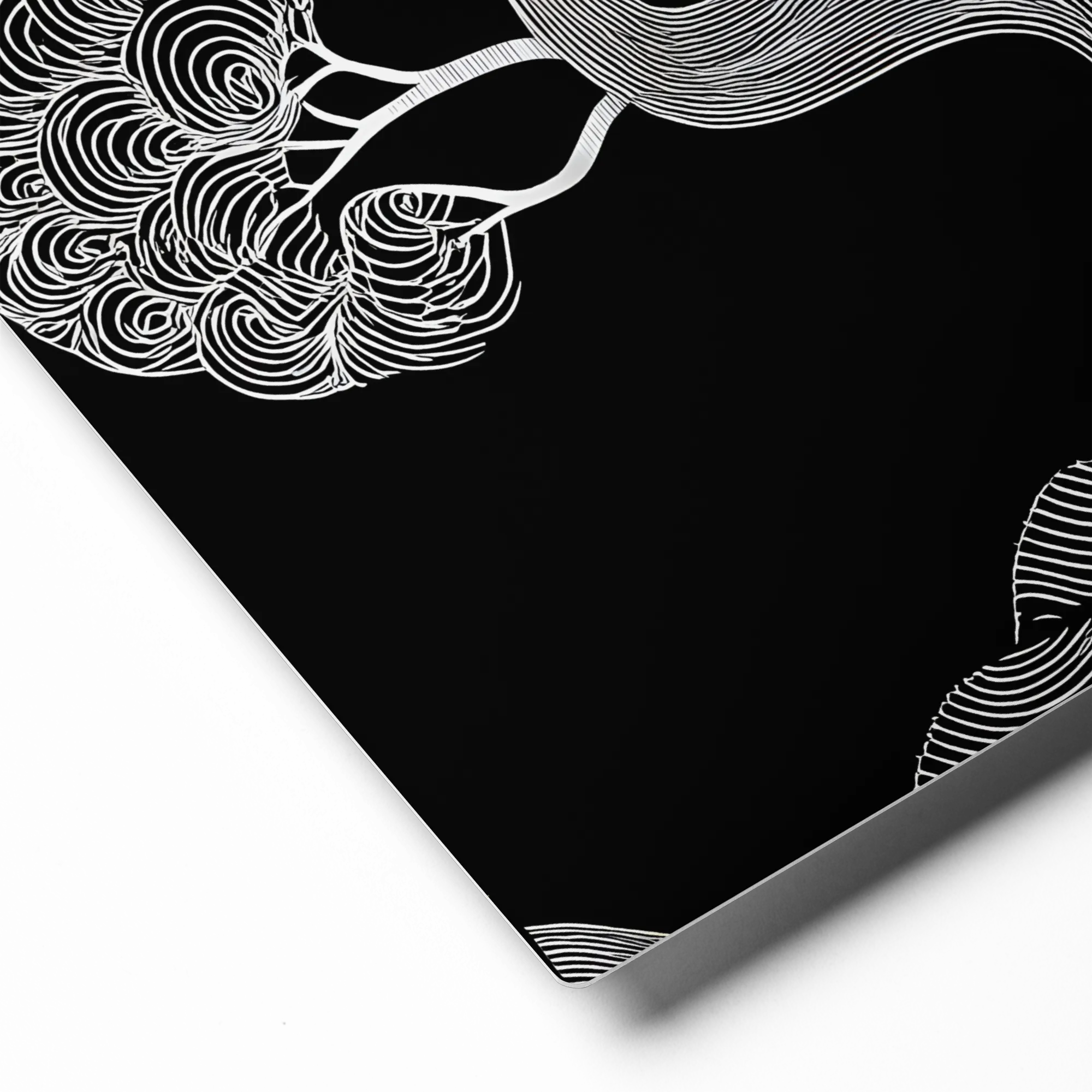 Whispering Canopy 
 Canvas with Black Frame