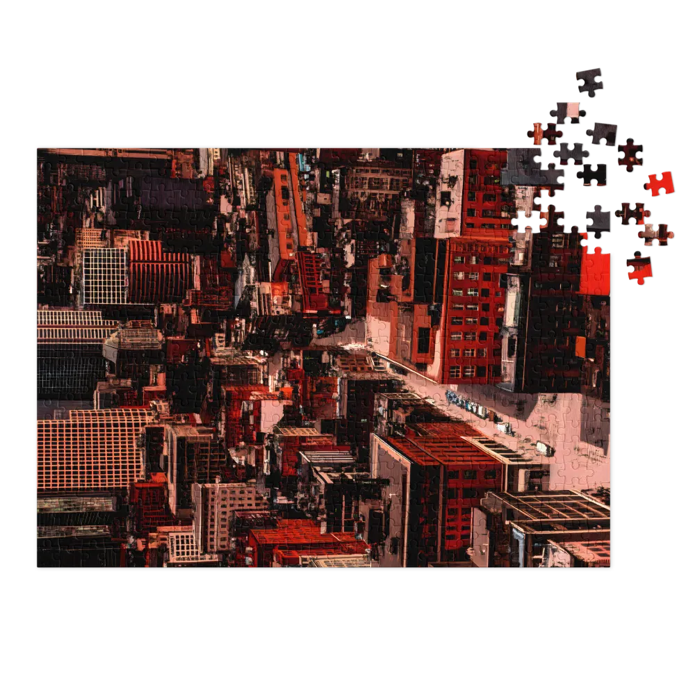 Urban Canvas 
 Jigsaw Puzzle in Tin Box