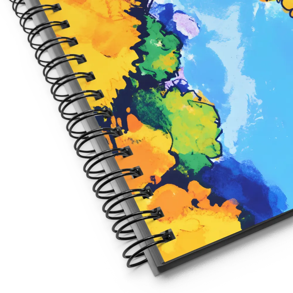 Overhead City Park 
 Spiral Notebook | 140 pages