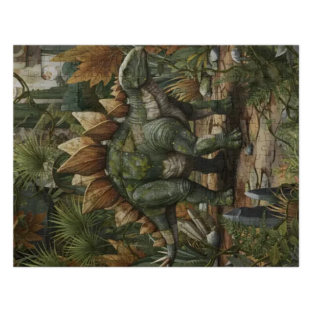 Mossbound Stegosaurus | Jigsaw Puzzles