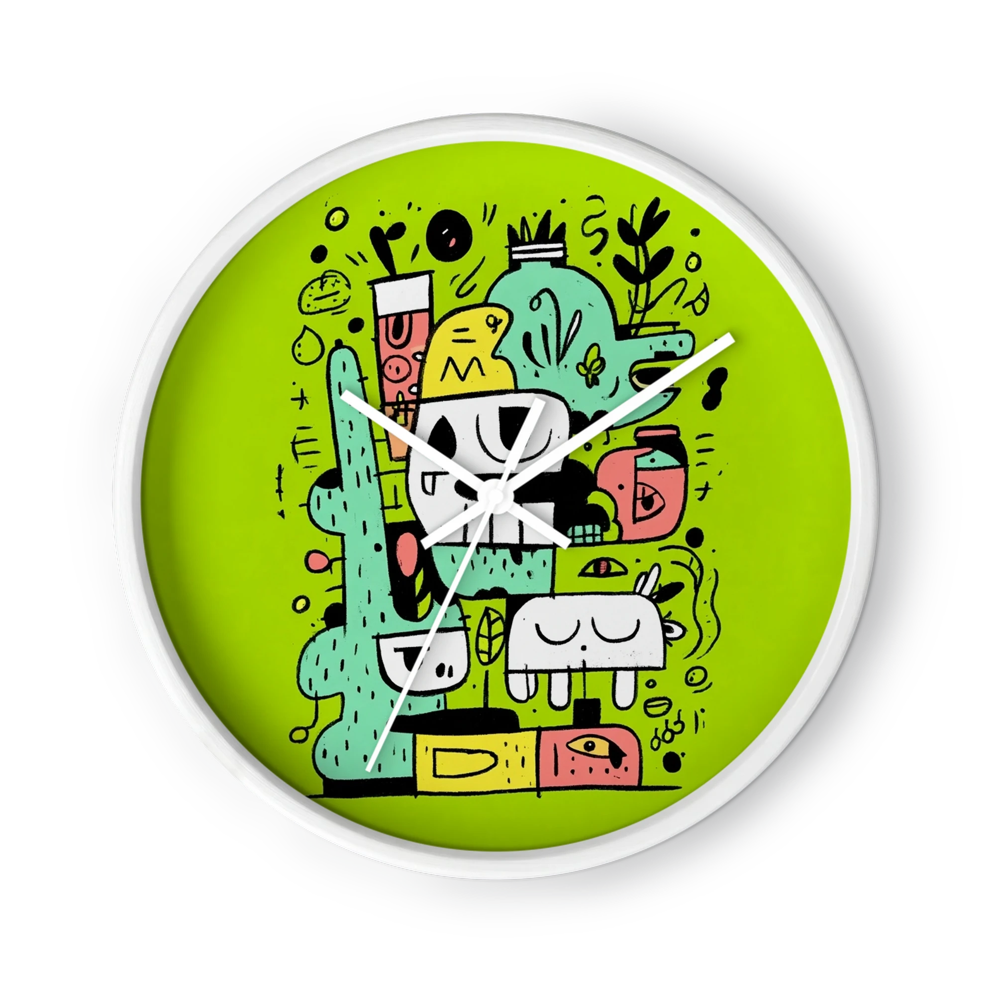 Neon Monster Doodle