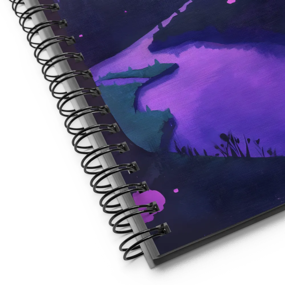 Nocturnal River Flow 
 Spiral Notebook | 140 pages