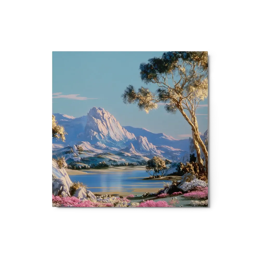 Golden Lake Mountain | Art Print