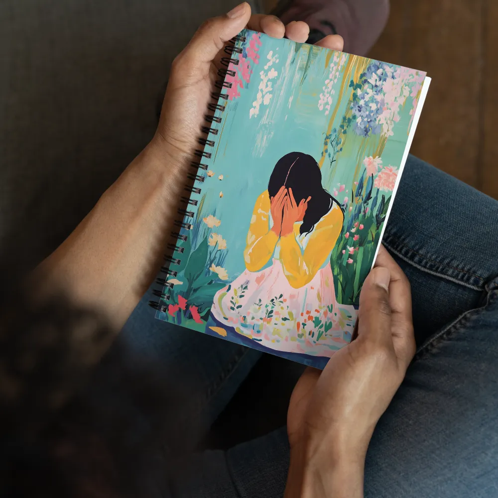 Hidden in the Garden 
 Spiral Notebook | 140 pages
