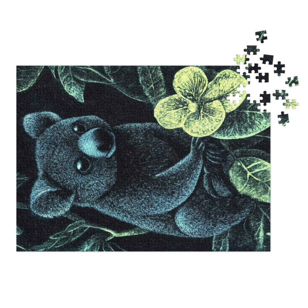 Koala Ink Illustration