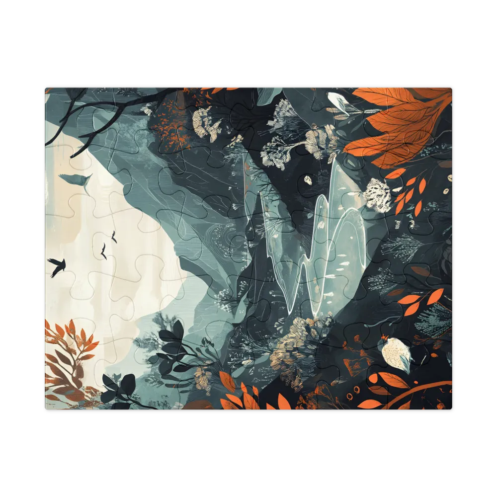 Whispers of the Wild River 
 Jigsaw Puzzle in Tin Box