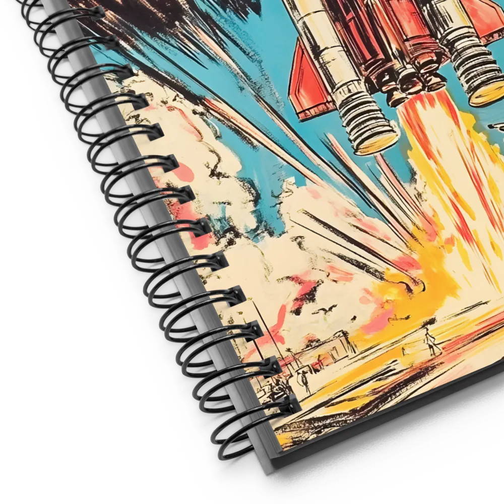 Cosmic Ascent 
 Spiral Notebook | 140 pages