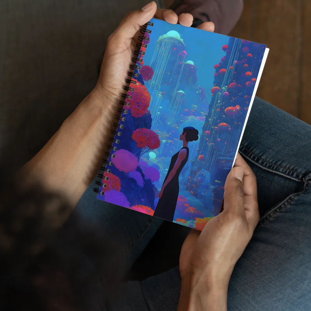 Gaze into the Future 
 Spiral Notebook | 140 pages