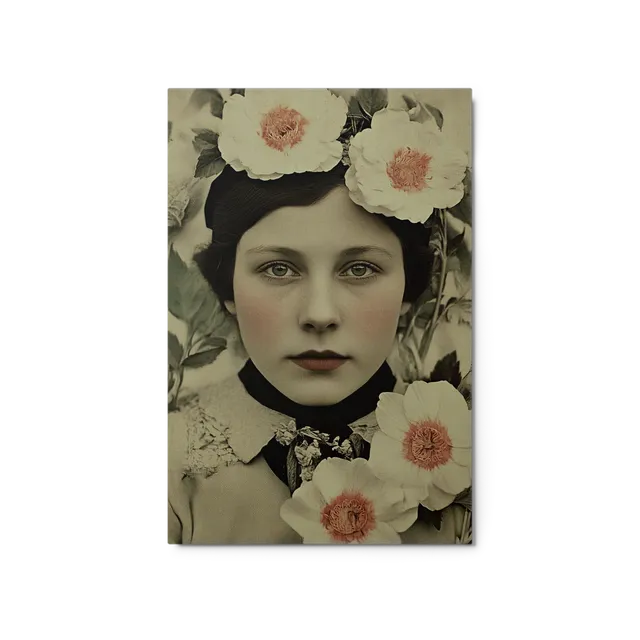 The Floral Muse | Art Print