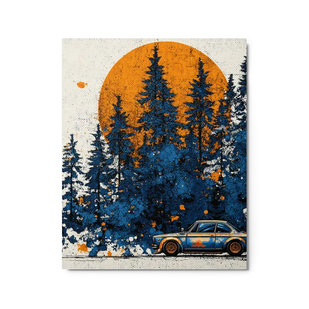 Sunset Forest Drive | Art Print